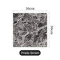 PVC Imitation Marble Wall Stickers Self-Adhesive Floor Stickers Waterproof Bathroom Living Room Decoration Decals 30*30Cm
