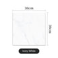 PVC Imitation Marble Wall Stickers Self-Adhesive Floor Stickers Waterproof Bathroom Living Room Decoration Decals 30*30Cm
