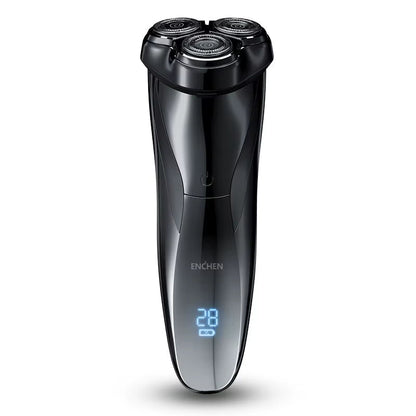Electric Shaver 3D Blackstone 3 IPX7 Waterproof Razor Wet and Dry Dual Use Face Beard Battery Digital Display for Men