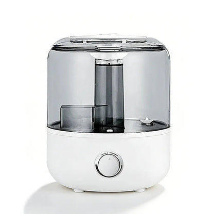 3000Ml Smart Air Humidifier with Dual Mist Output: Essential Oil Aroma Diffuser for Home & Office, Equipped with Adjustable Fog