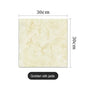 PVC Imitation Marble Wall Stickers Self-Adhesive Floor Stickers Waterproof Bathroom Living Room Decoration Decals 30*30Cm