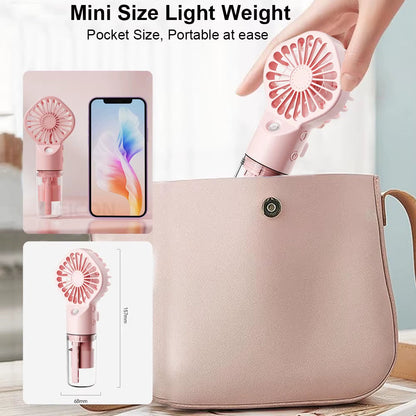 Rechargeable Portable Humidifier Fan