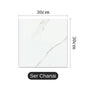 PVC Imitation Marble Wall Stickers Self-Adhesive Floor Stickers Waterproof Bathroom Living Room Decoration Decals 30*30Cm