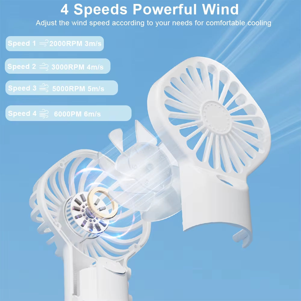 Rechargeable Portable Humidifier Fan